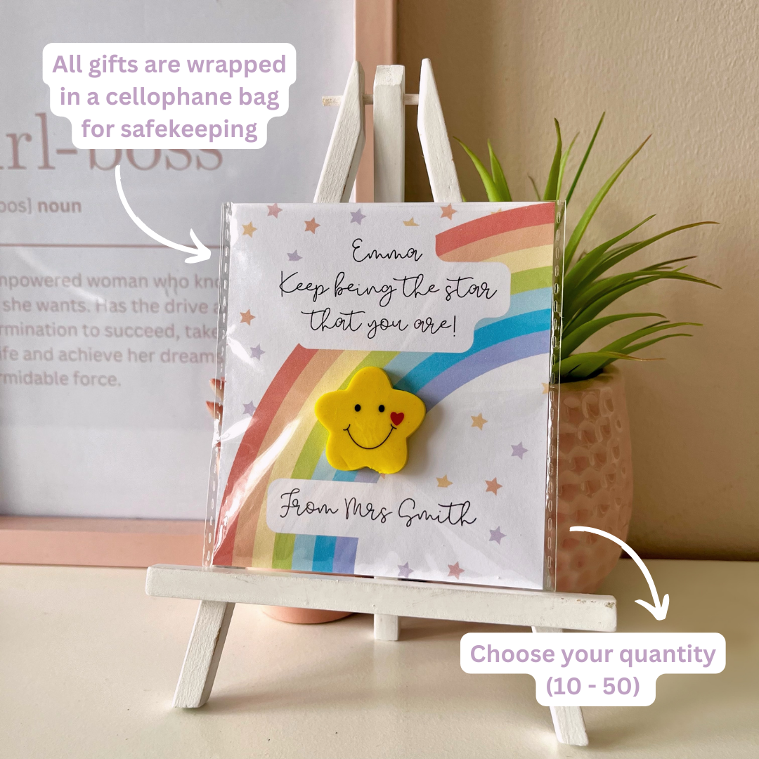Personalised Student Eraser Gift - Blush Boulevard Eraser Gift
