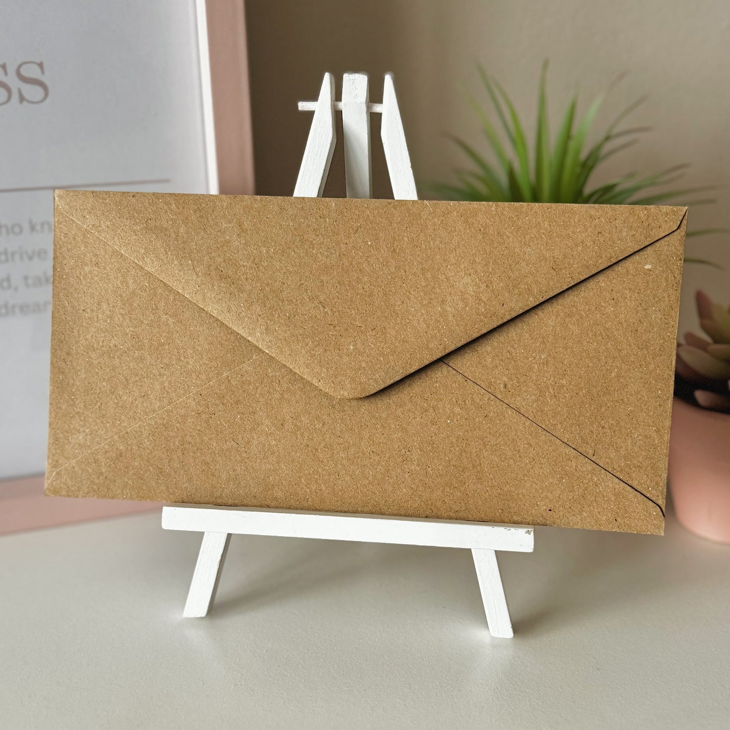 Blank Brown Kraft Envelope