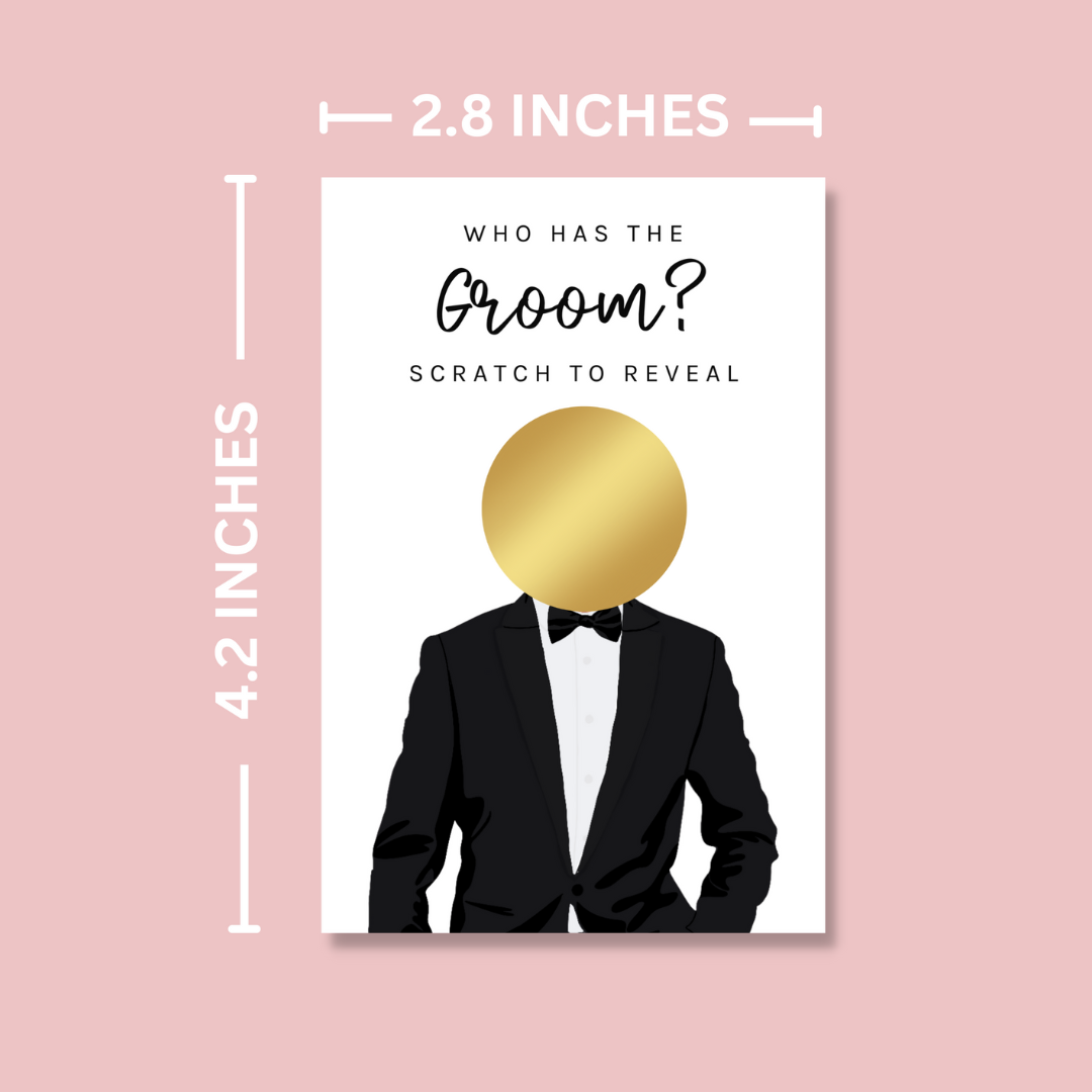 Who Has The Groom? Hen Night Party Game - Blush Boulevard Wedding Games
