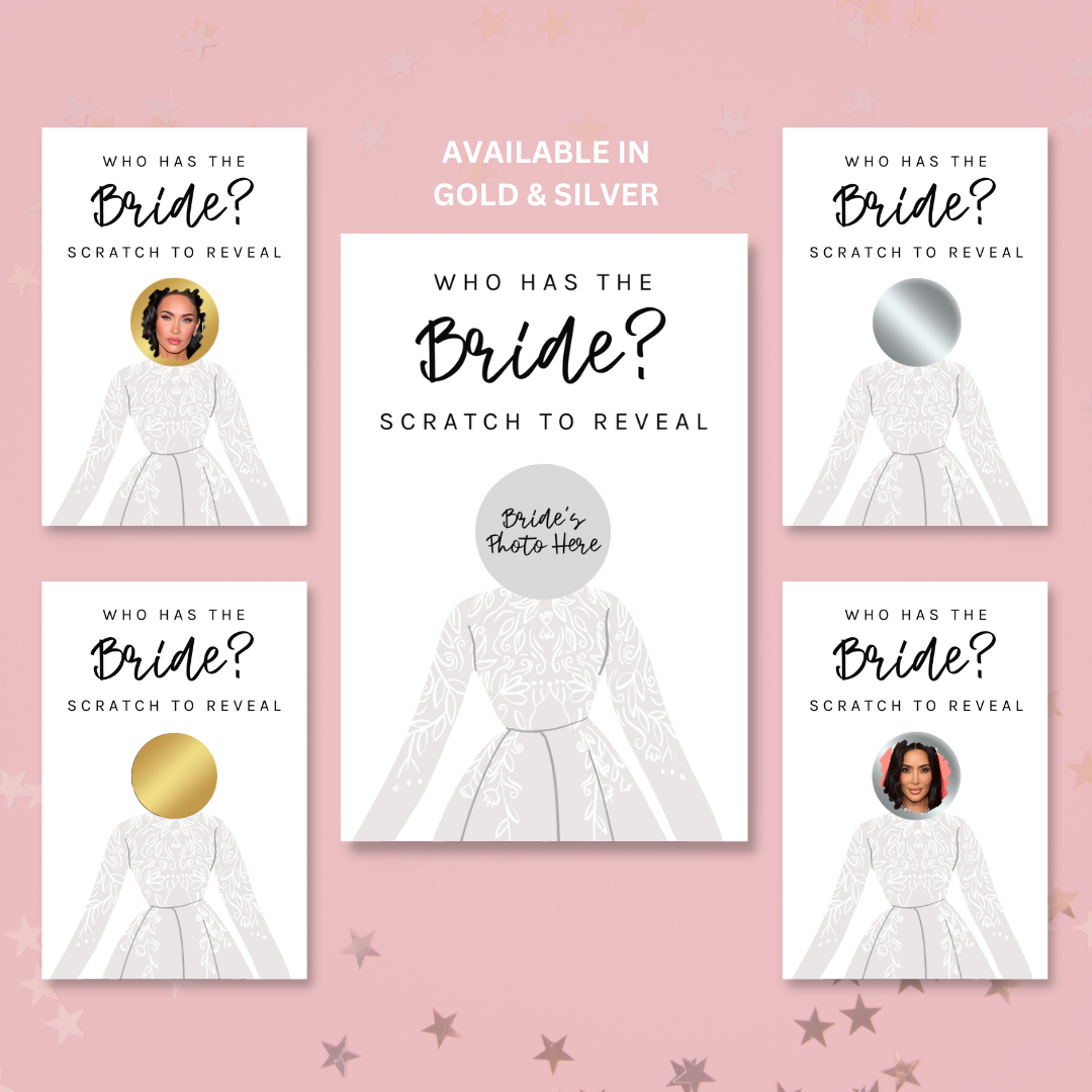 Who Has The Bride? Hen Night Party Game - Blush Boulevard Wedding Games