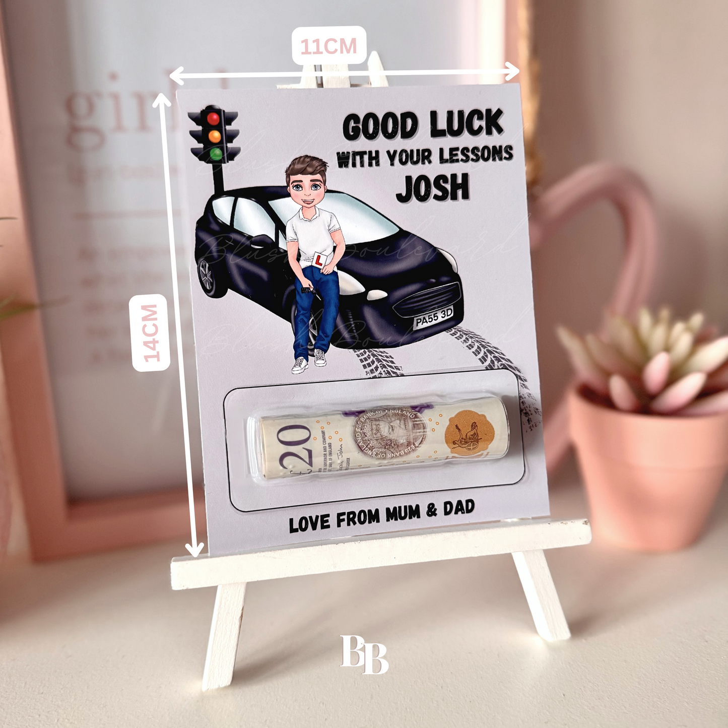 Boys Driving Lessons Money Pocket