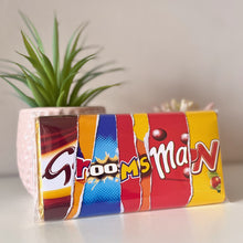 Load image into Gallery viewer, Groomsman Galaxy Smooth Caramel Chocolate Bar - Blush Boulevard Chocolate Bar
