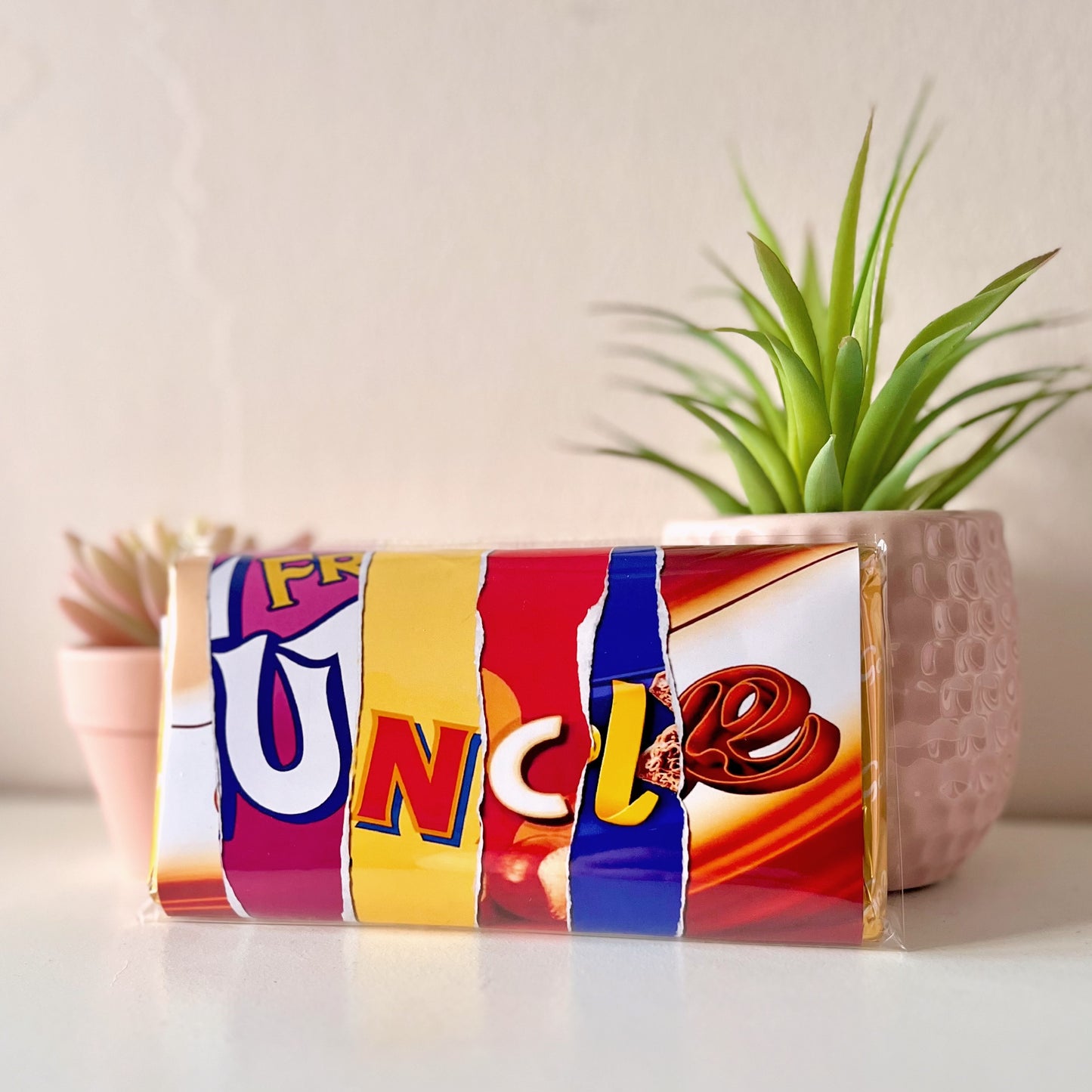 Uncle Galaxy Smooth Caramel Chocolate Bar - Blush Boulevard Chocolate Bar