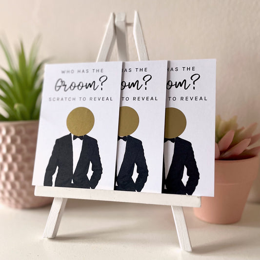 Who Has The Groom? Hen Night Party Game - Blush Boulevard Wedding Games