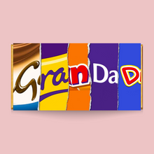 Load image into Gallery viewer, Grandad Galaxy Smooth Caramel Chocolate Bar - Blush Boulevard Chocolate Bar
