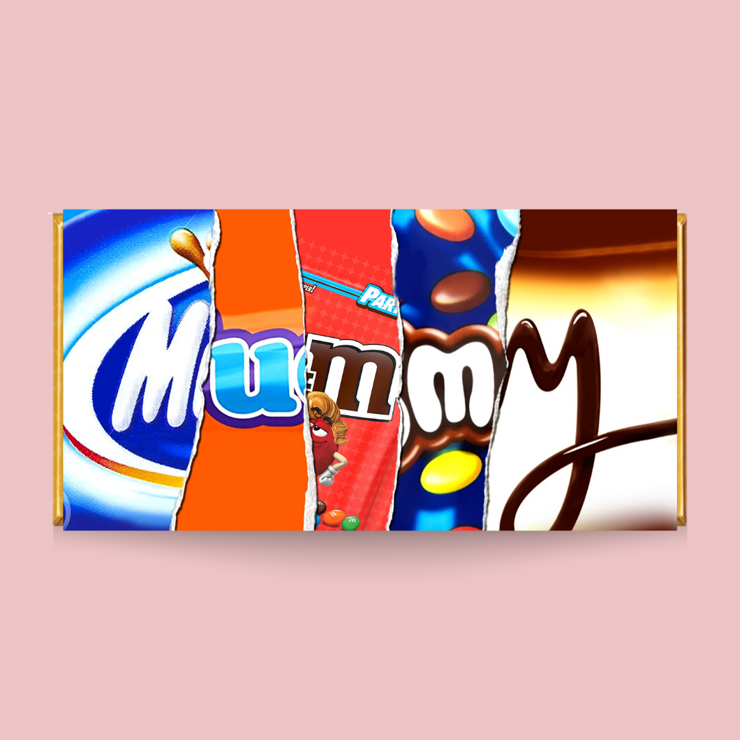 Mummy Galaxy Smooth Caramel Chocolate Bar - Blush Boulevard Chocolate Bar