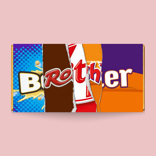 Brother Galaxy Smooth Caramel Chocolate Bar - Blush Boulevard Chocolate Bar