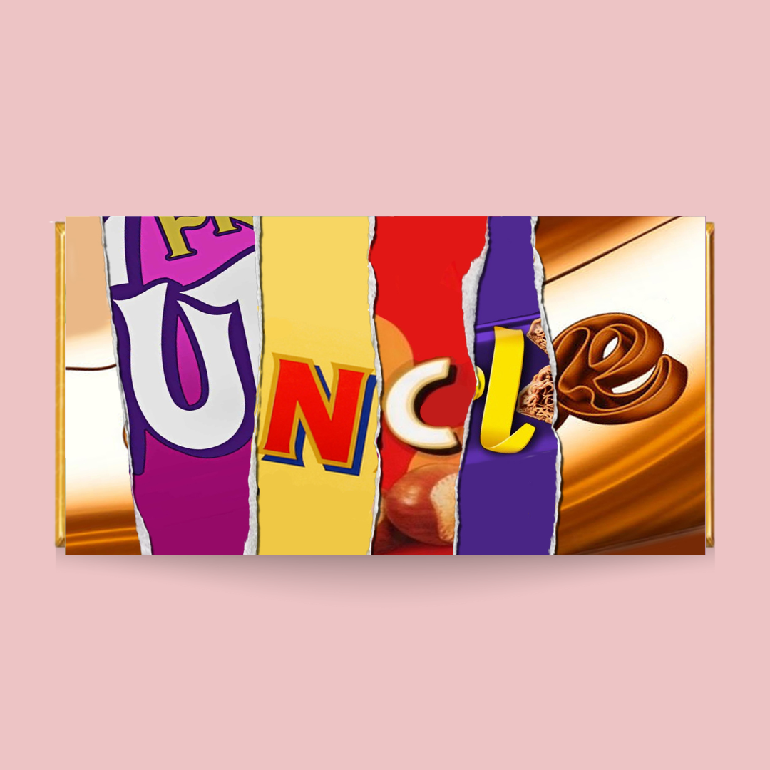 Uncle Galaxy Smooth Caramel Chocolate Bar - Blush Boulevard Chocolate Bar