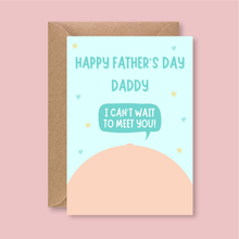 Load image into Gallery viewer, Happy Father&#39;s Day From The Bump Card - Blush Boulevard Greeting Card
