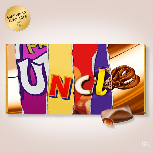 Uncle Galaxy Smooth Caramel Chocolate Bar