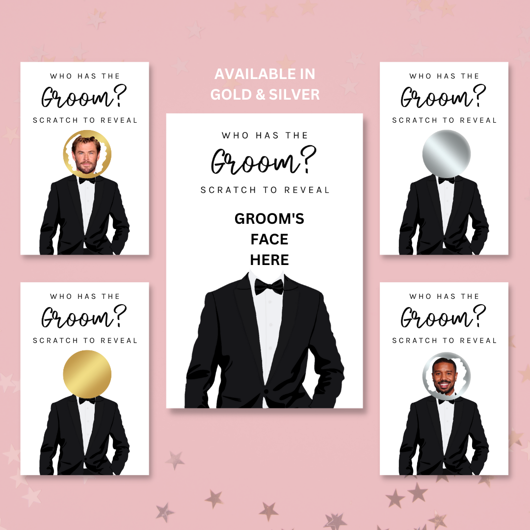 Who Has The Groom? Hen Night Party Game - Blush Boulevard Wedding Games