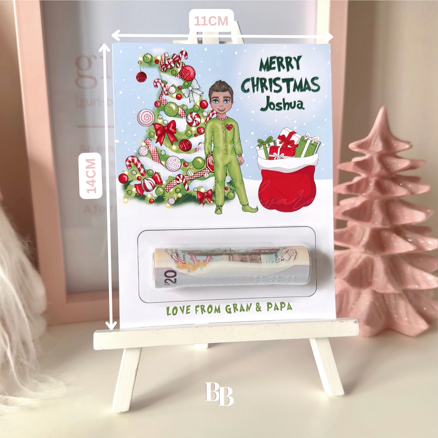 Teen Boy Grinch Christmas Money Pocket