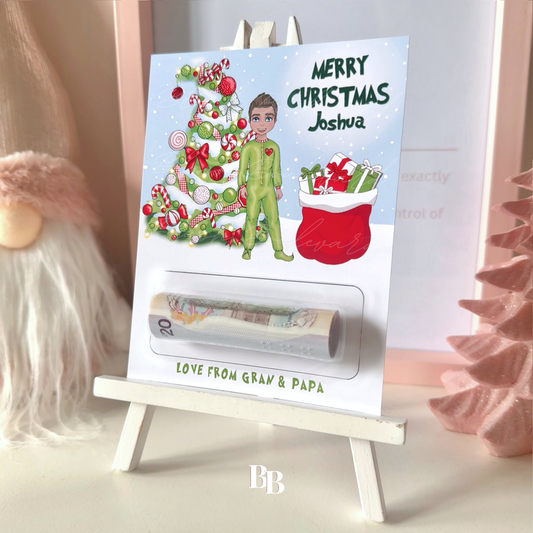 Teen Boy Grinch Christmas Money Pocket
