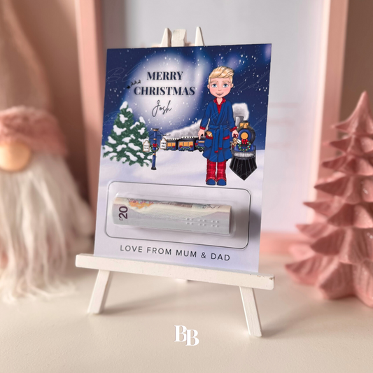 Teen Boy Express Christmas Money Pocket