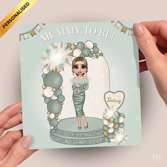 Personalised Baby Shower Mummy-To-Be Card