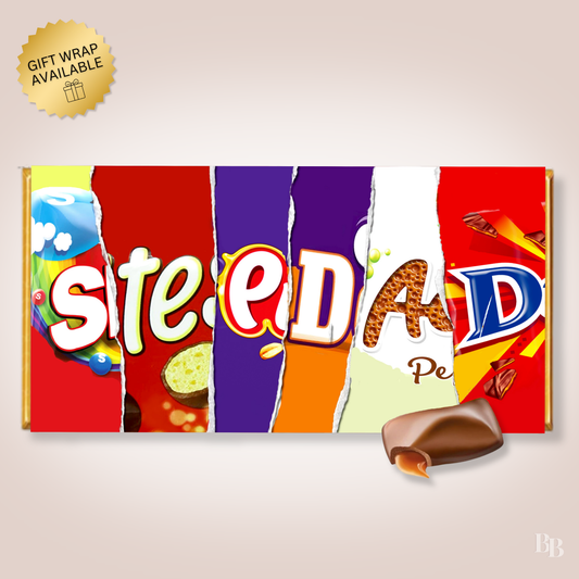 Stepdad Galaxy Smooth Caramel Chocolate Bar