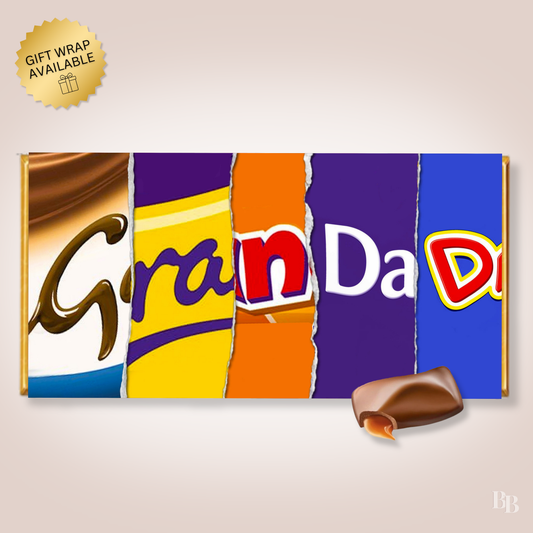 Grandad Galaxy Caramel Chocolate Bar