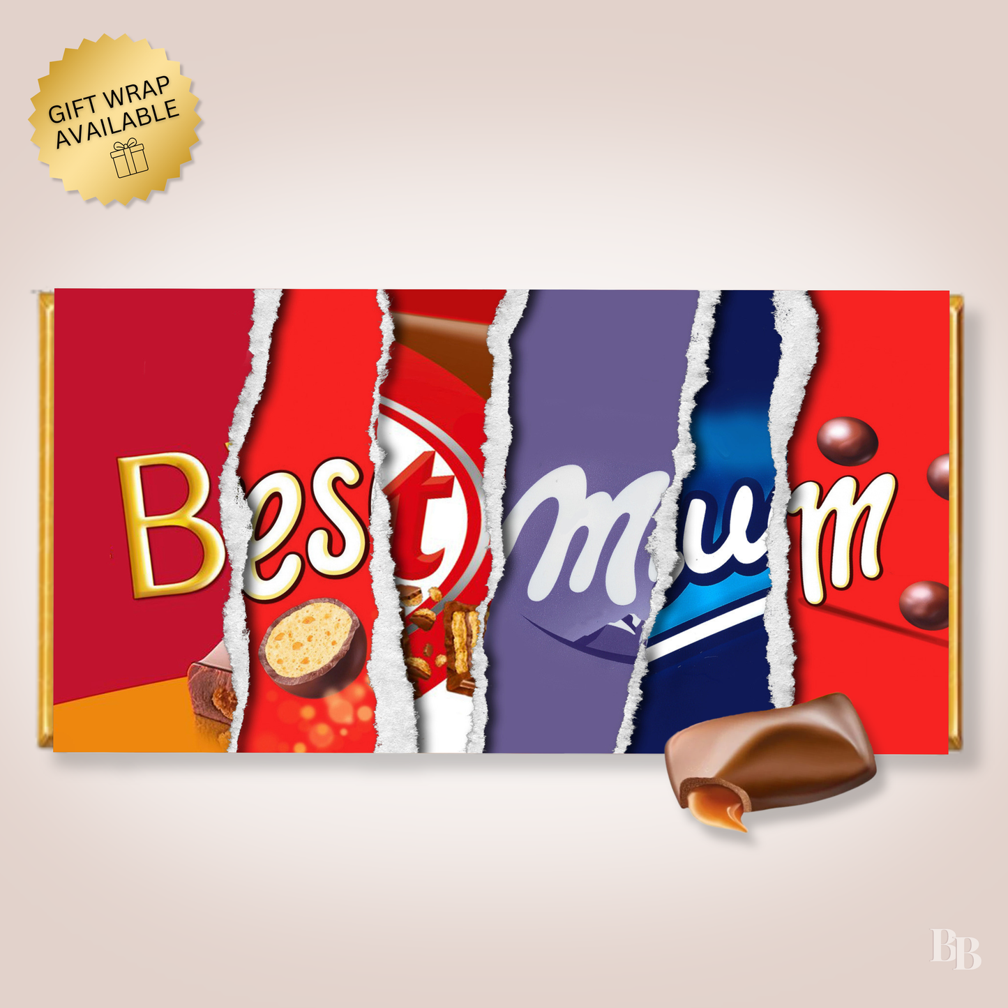 Best Mum Galaxy Caramel Chocolate Bar