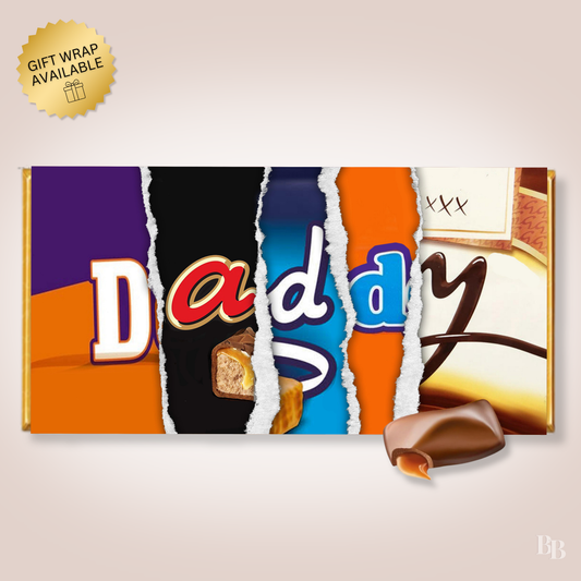 Daddy Galaxy Caramel Chocolate Bar