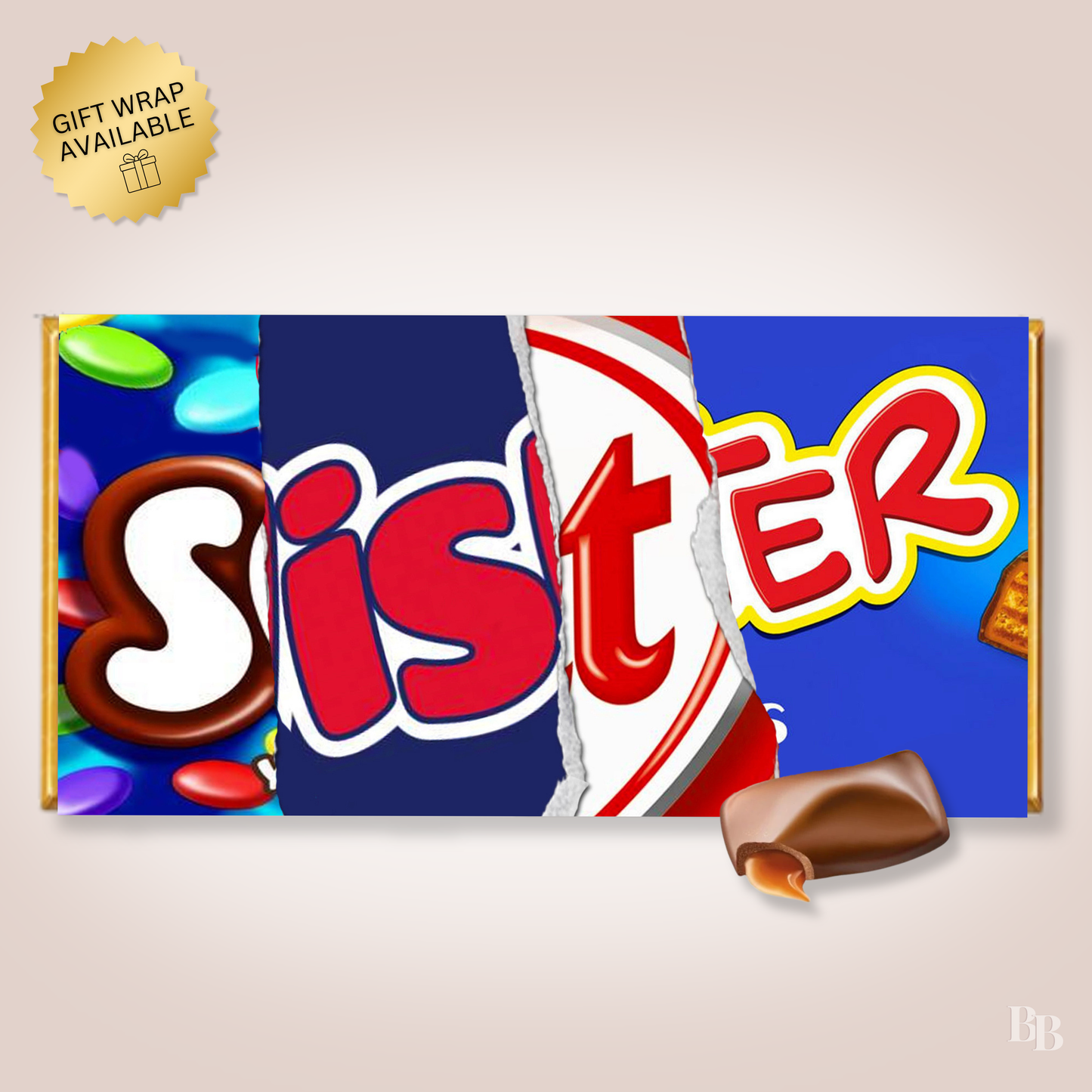 Sister Galaxy Caramel Chocolate Bar