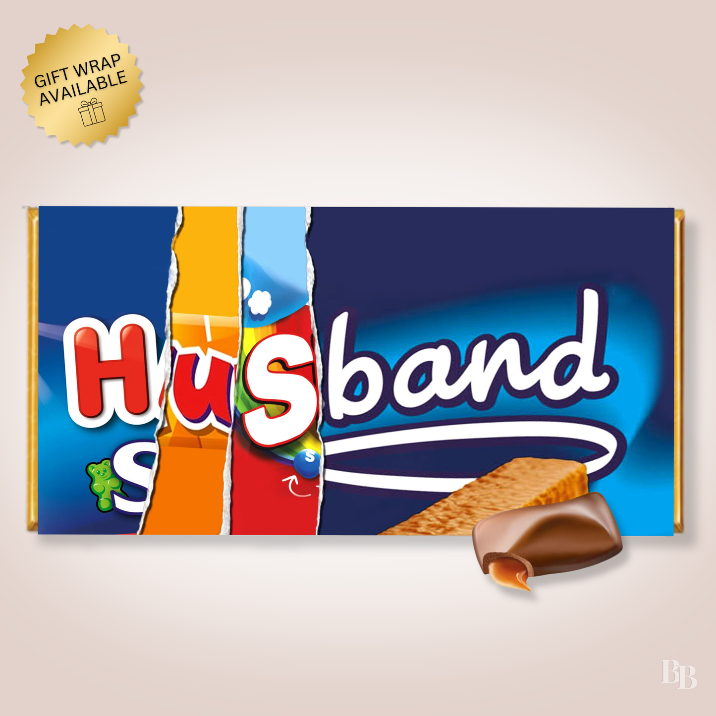 Husband Galaxy Caramel Chocolate Bar