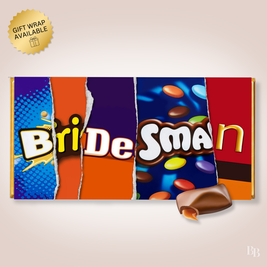 Bridesman Galaxy Caramel Chocolate Bar