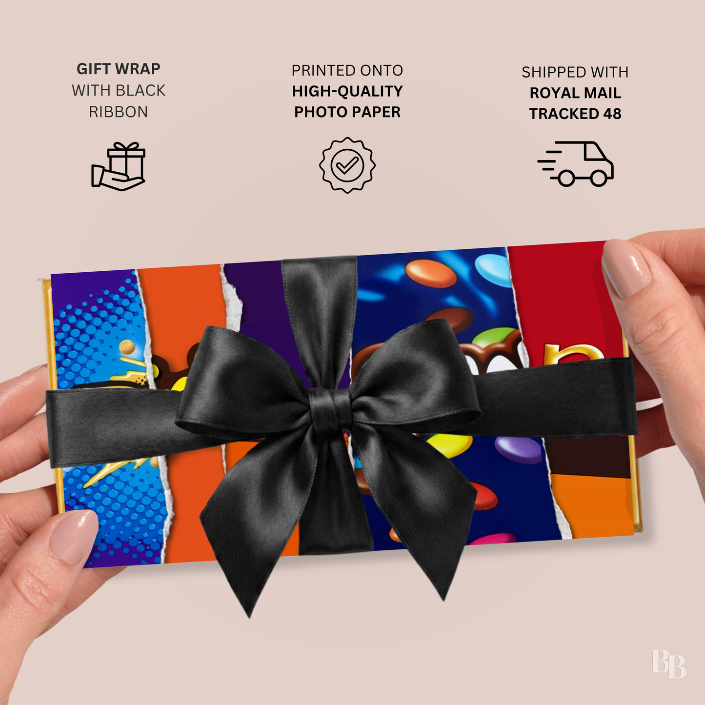 Bridesman Galaxy Caramel Chocolate Bar