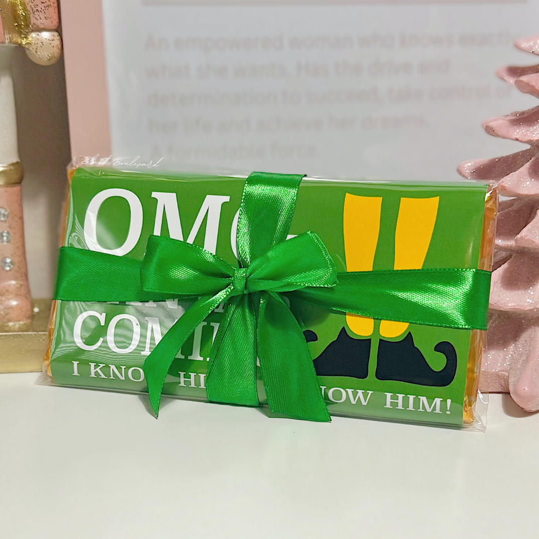 Buddy the Elf Santa's Coming Chocolate Bar