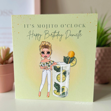 Load image into Gallery viewer, Personalised Mojito Birthday Card
