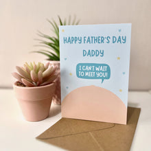 Load image into Gallery viewer, Happy Father&#39;s Day From The Bump Card - Blush Boulevard Greeting Card
