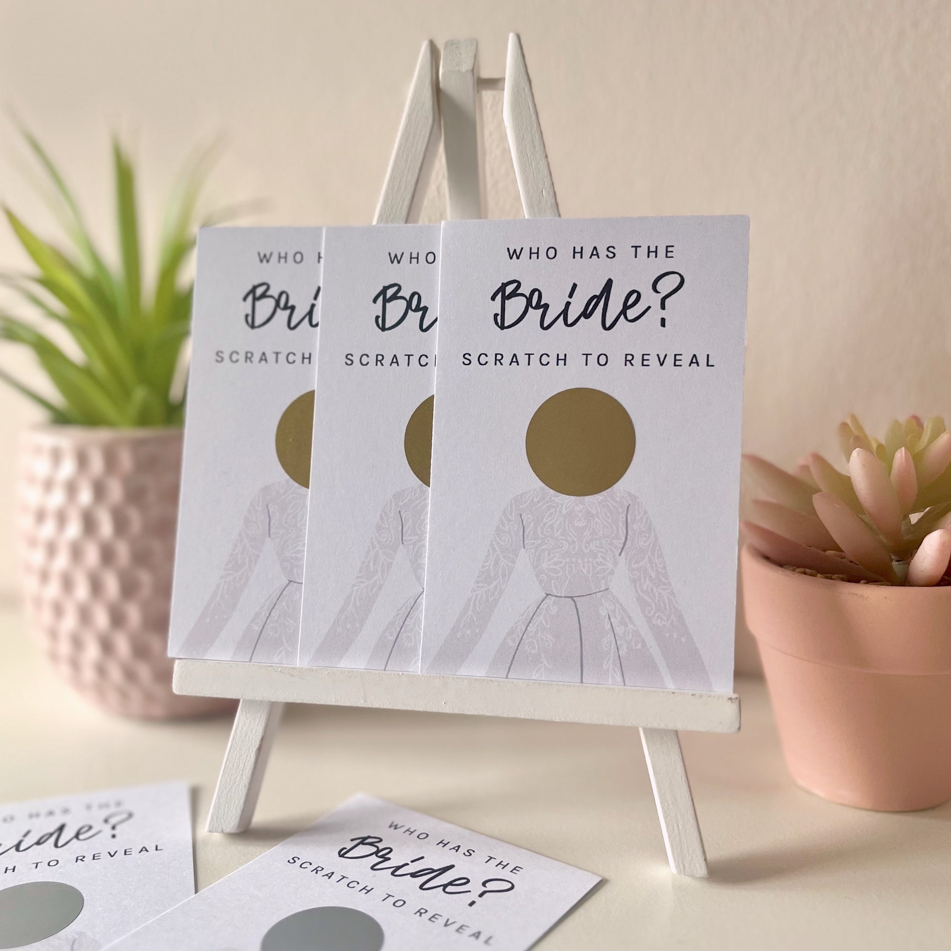 Who Has The Bride? Hen Night Party Game - Blush Boulevard Wedding Games