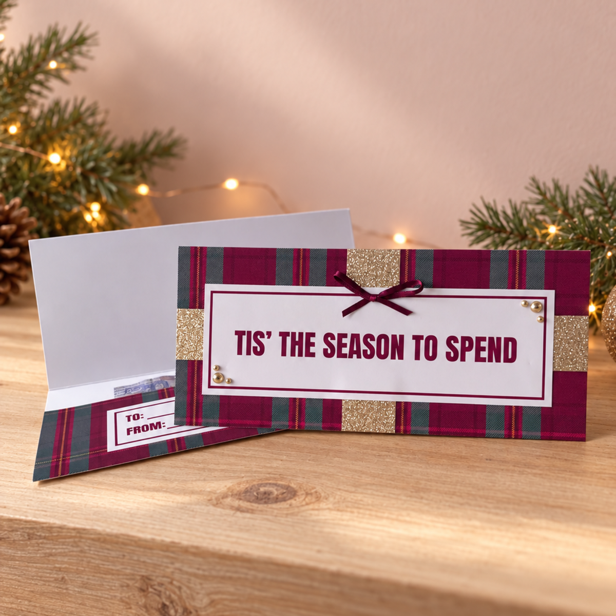 Tis' The Season To Spend Money Wallet