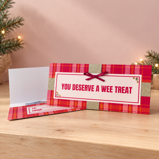 You Deserve A Wee Treat Money Wallet