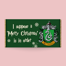 Load image into Gallery viewer, Slytherin HP Chocolate Bar - Blush Boulevard Chocolate Bar
