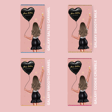 Load image into Gallery viewer, Personalised Birthday Girl Balloon Chocolate Bar - Blush Boulevard Chocolate Bar
