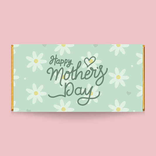 Mother's Day Daisy Chocolate Bar - Blush Boulevard Chocolate Bar