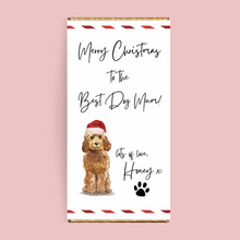 Load image into Gallery viewer, Personalised To The Best Dog Mum Chocolate Bar - Blush Boulevard Chocolate Bar
