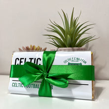 Load image into Gallery viewer, Personalised Celtic FC No.1 Fan Chocolate Bar - Blush Boulevard Chocolate Bar
