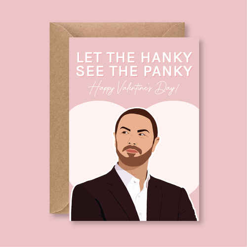 Paddy McGuinness Valentine's Day Card - Blush Boulevard Greeting Card