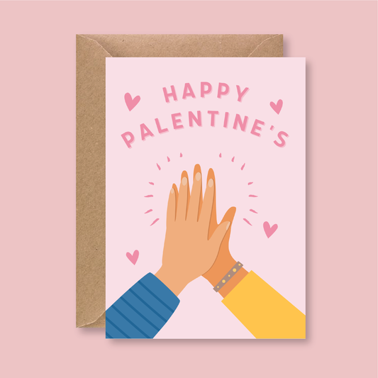 Happy Palentine's Best Friend Card - Blush Boulevard Greeting Card